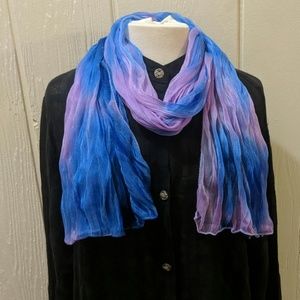 NWT Tie-dye scarf by Howard's